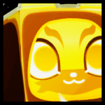 Golden Huge Aura Fox