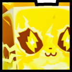 Golden Huge Electric Cat