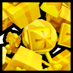 Golden Huge Elf Golem