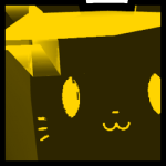 Golden Huge Forcefield Cat