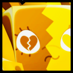 Golden Huge Heartbreak Fairy