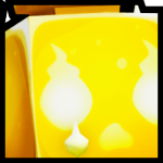 Golden Huge Inkwell Wisp