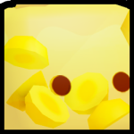 Golden Huge Jelly Butterfly