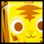 Golden Huge Jetpack Tiger