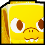 Golden Huge Jolly Dino