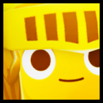 Golden Huge Knight Slime