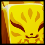 Golden Huge Leprechaun Kitsune