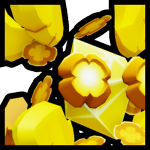 Golden Huge Lucki Golem