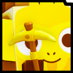 Golden Huge Mining Monkey