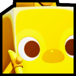 Golden Huge Mining Penguin