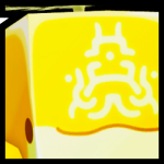 Golden Huge Mystical Whale