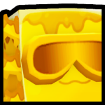Golden Huge Ooze Axolotl