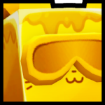 Golden Huge Ooze Cat