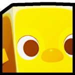 Golden Huge Penguin