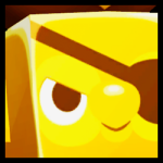 Golden Huge Pirate Parrot