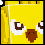 Golden Huge Pixel Griffin