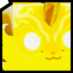 Golden Huge Quartz Fox