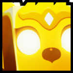 Golden Huge Sapphire Phoenix