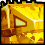 Golden Huge Slimezilla