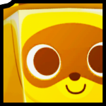 Golden Huge Strawhat Tanuki
