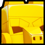 Golden Huge Trojan Horse