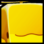 Golden Huge Vibrant Whale