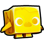 Golden Ice Penguin