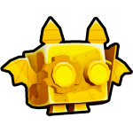 Golden Junkyard Bat