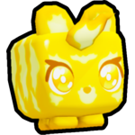 Golden Kawaii Tiger