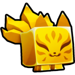 Golden Kitsune Fox