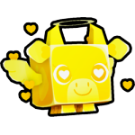 Golden Love Cow