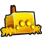 Golden Mechanical Spider