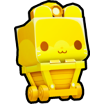 Golden Minecart Hamster