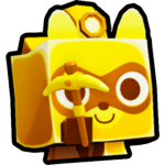 Golden Mining Raccoon
