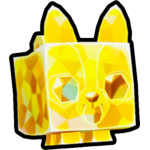 Golden Mosaic Corgi