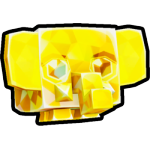 Golden Mosaic Elephant