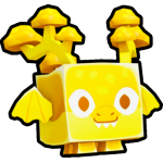 Golden Mushroom Dragon