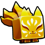 Golden Mystical Kitsune