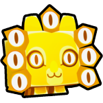 Golden Nine Eyed Lion