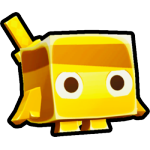 Golden Ninja Maskot
