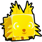 Golden North Pole Wolf