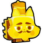 Golden Nutcracker Cat