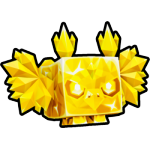 Golden Obsidian Griffin