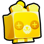 Golden Pastel Sock Bear