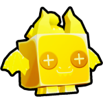 Golden Pastel Sock Dragon