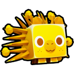 Golden Pinecone Porcupine