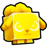 Golden Pink Poodle