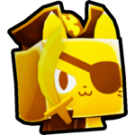 Golden Pirate Cat