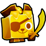 Golden Pirate Dog