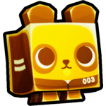 Golden Player Panda